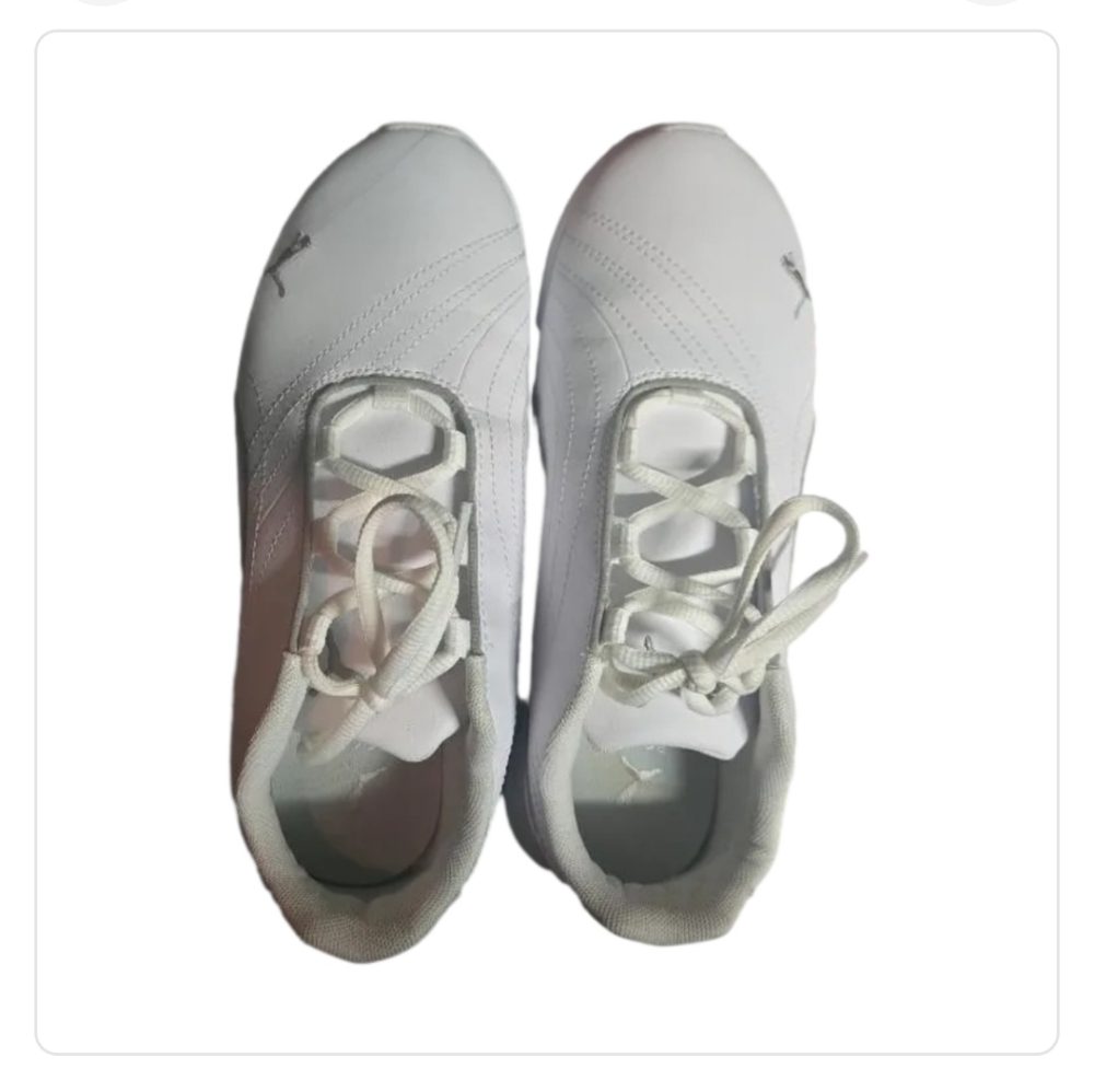 Puma White Sneakers Classic Low-Top Design